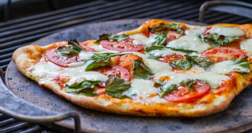 Pizza Napolitana receita Weber para a mellhor mãe do mundo