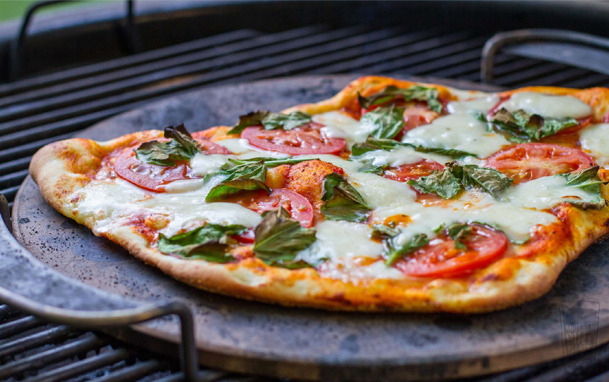 Pizza Napolitana receita Weber para a mellhor mãe do mundo